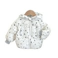 thumbnail image 2 of Godderr Kids Baby Puffer Coats Down Jackets Jackets Down Cartoon Comfort Down Jacket Comfort Down Outwear for Toddler Girls Boys 9M-7Y, 2 of 4