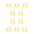 thumbnail image 3 of Minnieouse Ear Stud Candy Color Lady Decoraciones Pendiente de gota Colgante Colgante Patrón largo Pendientes colgantes Suministro de fiesta Amarillo Amarillo 10piezas Minnieouse CBP277653, 3 of 5