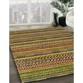 thumbnail image 2 of Ahgly Company Indoor Rectangle Abstract Orange Gold Abstract Area Rugs, 7' x 9', 2 of 6