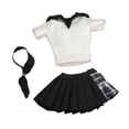 thumbnail image 3 of Figuras de mujer a escala 1/6, camiseta de manga corta y falda, ropa en miniatura con , accesorios para figuras de 12 pulgadas, 3 uds., 3 of 9