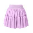thumbnail image 5 of RUTAYY Athletic Skirt For Workout And Yoga Women Versatile Short Skirt With Pockets For Summer Activities Solid Color Flowy Swing Pleated Beach Skirts, 5 of 5