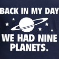 thumbnail image 3 of CafePress - We Had Nine Planets Long Sleeve Dark T Shirt - Long Sleeve Dark T-Shirt, 3 of 4