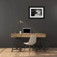 thumbnail image 3 of Domont, Jois 18x13 Black Ornate Wood Framed with Double Matting Museum Art Print Titled - Lonely Surfer 2, 3 of 4