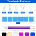 thumbnail image 2 of Kit de Herramientas Para Pintura de Diamante 5D DIY, Accesorios Diamond Painting, Caja con 64 compartimentos mas 20 accesorios, 2 of 8
