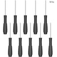 thumbnail image 3 of 10-Pack Mini Phillips Screwdriver-3mm-(Length 100mm)Black, Precision Cross Head Screwdrivers with Non-Slip Black Handle,Non-Magnetic Repair Tool for Electronics, Glasses & Small Appliances, 3 of 5