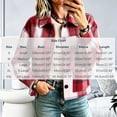 thumbnail image 3 of Enjoytime Fall Jackets for Women Plaid Lapel Collar Button Down Cropped Jacket Trendy Casual Coat Fashion Long Sleeve Outerwear, 3 of 7