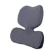 thumbnail image 2 of Almohada de apoyo lumbar para oficina, almohada para dormir, almohada para la espalda, almohada para juegos en el coche Gris oscuro, 2 of 9