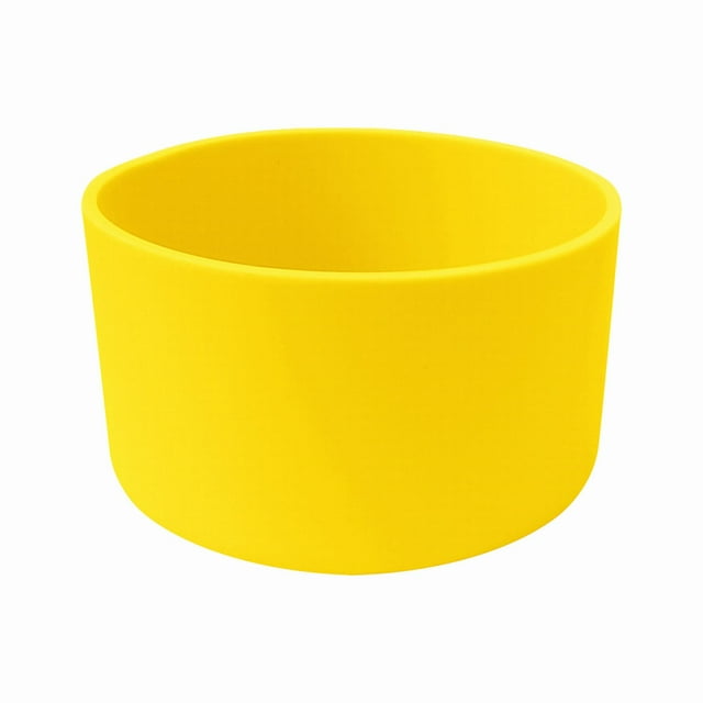 Funda antideslizante de silicona para taza de 7,5 cm, base de silicona para taza de acero inoxidable Spacepot, funda de silicona