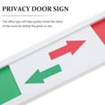 ITSELFER Conference Room Open Closed Slide Door Sign Slider Door