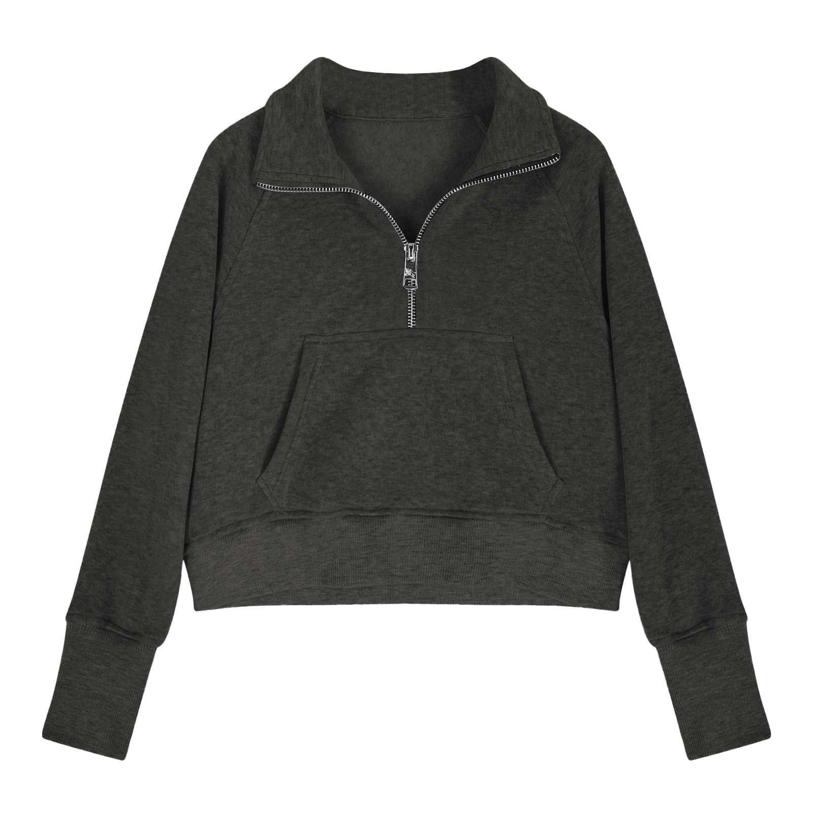Half Zip Sweatshirt Girls, Quarter Zip Sweatshirts for Girls, Teen
