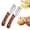 2, variant on 3-in-1 Multi-Functional Kitchen Tool with Bottle Opener and Green Onion Shredder, Stainless Steel Vegetable Peeler with Wooden Handle for Home Kitchen