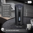thumbnail image 7 of Automatic Soap Dispenser, Touchless Soap Dispenser, 3 Adjustable Volume Hand Free Soap Dispenser, Bathroom Soap Dispenser, Dish Soap Dispenser for Kitchen Bathroom, Liquid Soap Dispenser Black, 7 of 7