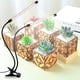 thumbnail image 2 of Luz de cultivo LED, luz de cultivo con clip de espectro completo con LED azules y rojos para plantas de interior, atenuación de 10 niveles, temporizador de encendido/apagado automático, 2 of 5
