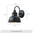 thumbnail image 3 of Lámpara de pared LED industrial retro impermeable para dormitorio, sala de estar, jardín, pasillo, patio, balcón, accesorios de iluminación, 3 of 5