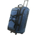 thumbnail image 3 of Wrangler 30” Multi-Pocket Rolling Duffel w/ Telescopic Handle, Navy, 3 of 8