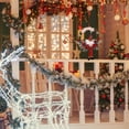 thumbnail image 2 of Navidad Lindo Papá Noel Muñeco De Nieve Elk Guirnalda Puerta De Navidad Guirnalda Para La Decoración De La Fiesta En Casa matsuzay HA043199-01, 2 of 6