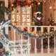 thumbnail image 2 of Navidad Lindo Papá Noel Muñeco De Nieve Elk Guirnalda Puerta De Navidad Guirnalda Para La Decoración De La Fiesta En Casa Minnieouse HA043199-01, 2 of 6