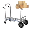 thumbnail image 4 of puresly 2 in 1 Industrial Convertible Stair Climbing Car 1000 Lbs Capacity Folding Hand Truck with Wheels for Transport & Moving, 4 of 8