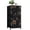 Color 3, variant on Dresser for Bedroom with 4 Storage Drawers Elegant Black Gold Floral Ornate Frame Design Dressers Chest of Drawers Steel Framed Fabric Closet Organizers for Dorm Entryway