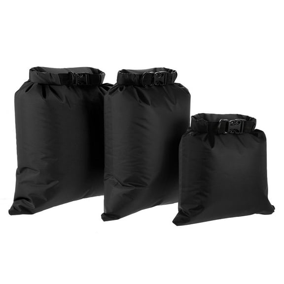 FlyFlise Pack of 3 Waterproof Bag 3L 5L 8L Outdoor Ultralight Dry Sacks for Camping Hiking Traveling