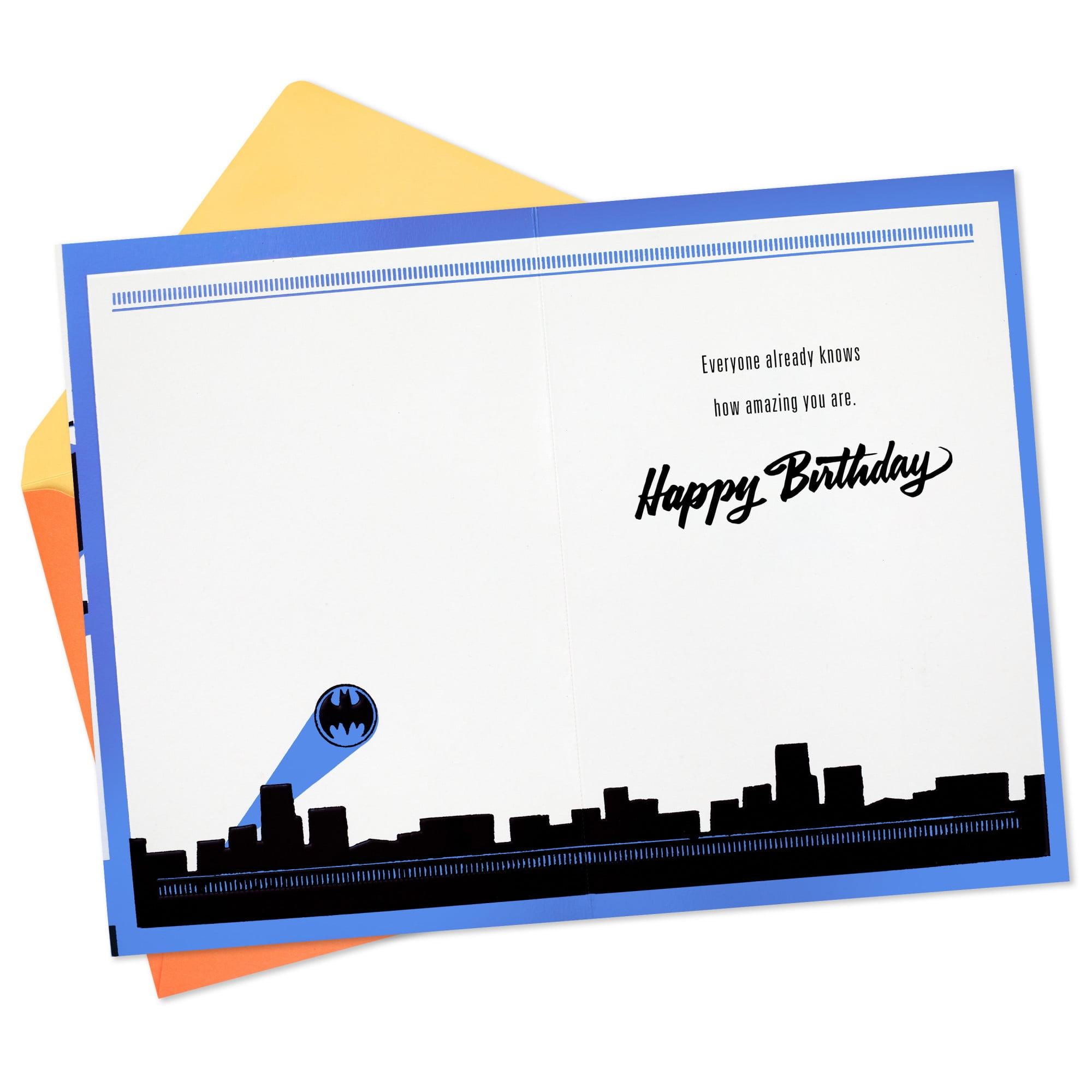 Hallmark DC Batman Birthday Card (Amazing You)