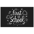 thumbnail image 5 of Chalk Style First of School Banner with Clouds and Paper Planes Backdrop Decor Party Supplies for First Day of School Celebrations Photography Props Classroom Decorations, 5 of 6