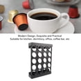 thumbnail image 4 of Wall Mount Coffee Capsules Holder, Modern Design Sturdy ABS Material Large Capacity Adhesive Coffee Pod Storage Rack for Office DormitoryWhite, 4 of 7