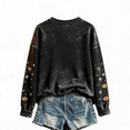 thumbnail image 4 of Salem Broom Company Sweatshirt for Women Halloween Witch Spooky Season Sweatshirt Crew Neck Hocus Pocus Holiday Pullover Black XXL, 4 of 4
