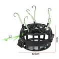 thumbnail image 5 of DAMIFU New String Hook Fishing Bait Cage 6 Hook Carbon Steel Line Group Feeder Sinker Bait Shape Fishing Spring Bait Cage Fishing Hooks, 5 of 9