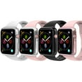 thumbnail image 2 of Apple Watch Case 38/40/41mm 4 Pack Soft TPU Ultra-Slim Lightweight Bumper Scratch Resistant Protective Case Cover Compatible with Apple Watch Series SE 8 7 6 5 4 3 2 1 (4Pack), 2 of 7