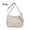 Beige BG, variant on Giunmcul My Order Multi Functional Large Capacity Shoulder Bag Large Capacity Shoulder Bag Washed Leather Bag Fashionable Mom Bag