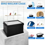 Photo inspiration: Curated Clear Vision Macaw Bird Cage Decorating Ideas Gallery View 39