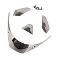 thumbnail image 2 of Alerón Trasero DYNWAVEMX Adorno de Repuesto para Casco Plata Spoiler de cascos, 2 of 8