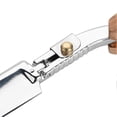 thumbnail image 1 of Retro Folding Razor with Wooden Handle 10pcs Blade Head Men's Facial Cleaning Tool, 1 of 2