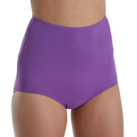 

Women s Shadowline 17052 Comfort Band Brief Panty (Purple 9)