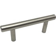thumbnail image 2 of Sainless Seel Bar Pull Handle Cabine Door Kichen Drawer Hardware 2" - 24" (10, 4" Lengh (2.5" Hole Cener)), 2 of 2