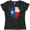 thumbnail image 3 of Inktastic Graffiti Texas State Flag Women's T-Shirt, 3 of 5
