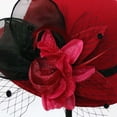 thumbnail image 5 of MEICHEN Vintage Wool Cloche Hat for Women Fashion Winter Floral Round Bucket Hat Womens Solid Color Bowler Hat, 5 of 5