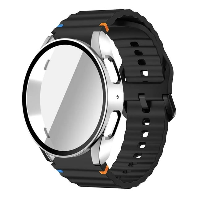 Correa Sport TPU para Galaxy Watch 7/6/5, con Case de Vidrio Templado