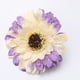 thumbnail image 3 of Cabeza de flores artificiales 10 piezas Cabeza de margarita falsa de real para boda DIY Púrpura Sunnimix Cabeza de flor artificial de la margarita, 3 of 8