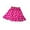 Hot Pink, variant on Shadoumai Girls Polka Dot Print A-Line Flared Swing Skirt with Smock Waist for Casual and Party Wear