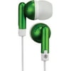 RCA Squish Earbuds Green, HP61GR