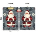 thumbnail image 5 of FORMRS Acrylic Clipboard with Low Profile Clip Standard A4 Letter Size, 12.5" x 9", Christmas Santa, 5 of 8