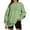 Light Green, variant on UJNDER Women's Crewneck Sweatshirt Mom Embroidered Letter Print Pullover Long Sleeve Funny Blue XL