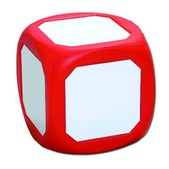 Magnetic Write-On Wipe-Off Die Red