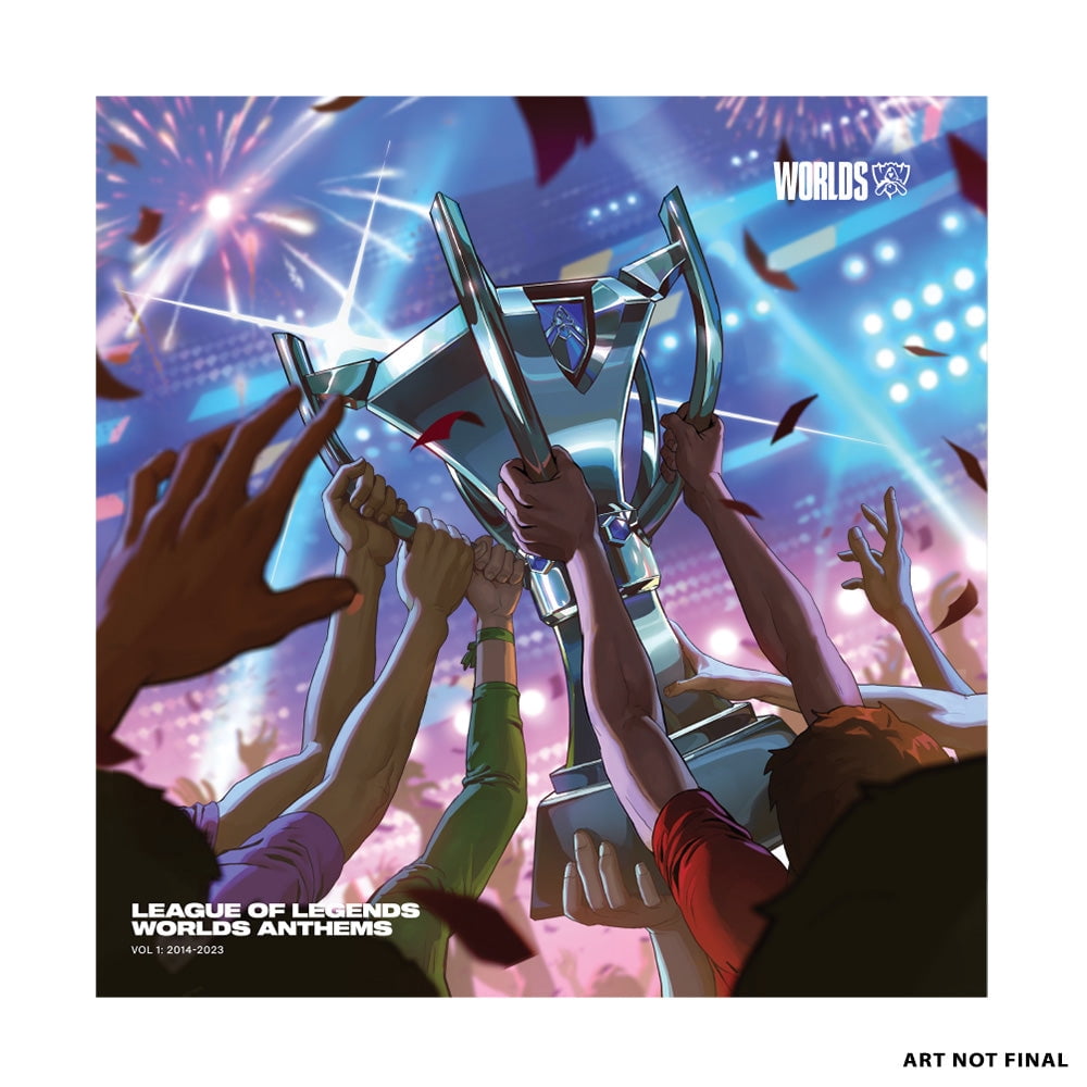 その他 League Of Legends Worlds Anthems Vol.1 League of Legends Worlds Anthems Vol 1: 2014-2023 1xLP (Iam8bit