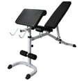 thumbnail image 3 of vidaXL Workout Bench with Weight Rack, Barbell and Dumbbell Set 90 kg, 3 of 4