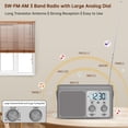 thumbnail image 2 of Radio DreamSky AM FM Shortwave portátil con pilas, 2 of 7