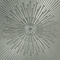 thumbnail image 4 of Noble House Bartram Metal Sunburst Side Tables, Set of 2, Brushed Antique Silver, 4 of 6