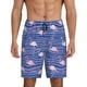 thumbnail image 1 of Balery Flamingo Pantalones cortos de pijama de punto de algodón para hombre con cinturilla y bolsillos-4X-Large, 1 of 6